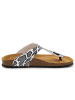 billowy Teenslippers wit/zwart
