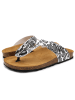 billowy Teenslippers wit/zwart