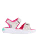 Kangaroos Sandalen "K-SLS Pony" in Weiß/ Pink