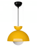 ABERTO DESIGN Lampa wisząca w kolorze żółtym - wys. 15 x Ø 25 cm