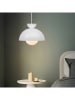 ABERTO DESIGN Lampa wisząca w kolorze białym - wys. 15 x Ø 25 cm