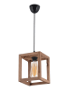 ABERTO DESIGN Lampa wisząca w kolorze brązowym - 16 x 16 cm
