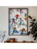 ABERTO DESIGN Druk artystyczny w drewnianej ramce - 70 x 50 cm