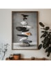 ABERTO DESIGN Druk artystyczny w drewnianej ramce - 70 x 50 cm
