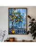 ABERTO DESIGN Gerahmter Holzkunstdruck - (L)70 x (B)50 cm