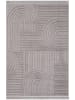 ABERTO DESIGN Kurzflor-Teppich in Hellbraun - (L)150 x (B)80 cm