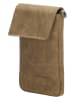 ZEBRA Leder-Handytasche "Lisa" in Beige - (B)12 x (H)18 x (T)1 cm