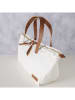 Boltze Kosmetiktasche "Travel" in Weiß - (B)42 x (H)16 x (T)10 cm