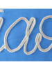 Boltze Kussen "Ciao" blauw - (L)45 x (B)45 cm