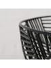 Boltze 2-delige set: decoratieve schalen "Graphina" zwart