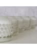 Boltze 5-delige set: theelichthouders "Vadina" wit - (H)6 x Ø 8 cm