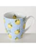 Boltze 2er-Set: Jumbotassen "Capri" in Blau/ Gelb - 480 ml