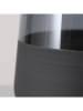 Boltze Trinkglas "Moluna" in Schwarz - (H)10 cm