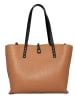 Victor & Hugo Paris Leder-Shopper "Maina" in Beige - (B)35 x (H)27 x (T)15 cm