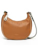 Victor & Hugo Paris Leder-Schultertasche "Dolce" in Camel - (B)28 x (H)22 x (T)8 cm