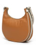Victor & Hugo Paris Leren schoudertas "Dolce" camel - (B)28 x (H)22 x (D)8 cm