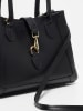 Victor & Hugo Paris Leren schoudertas "Beryn" zwart - (B)31 x (H)22 x (D)11,5 cm