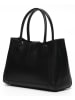 Victor & Hugo Paris Leren schoudertas "Beryn" zwart - (B)31 x (H)22 x (D)11,5 cm