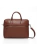 Victor & Hugo Paris Leren businesstas "Marco" bruin - (B)39 x (H)29 x (D)9 cm