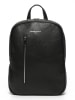 Victor & Hugo Paris Leren rugzak "Nino" zwart - (B)30 x (H)37 x (D)8,5 cm