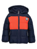 Blue Seven Winterjacke in Dunkelblau/ Orange