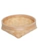OYOY living design Koszyk "Sporta" w kolorze jasnobrązowym na pieczywo - 27 x 27 x 8 cm
