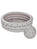 OYOY mini Brodzik "Słoń" z piłką plażową - 3+ - wya. 26 x Ø 85 cm