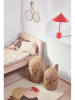 OYOY living design Tischlampe "Kasa" in Rot - (H)50 cm x Ø 35 cm