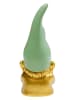 Kare Dekofigur "Zwerg" in Grün/ Gold - (H)21 cm