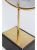 Kare Dekoobjekt "Circle" in Weiß/ Gold - (H)51 cm