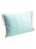 Kare Kissen "Orient" in Türkis - (L)60 x (B)40 cm