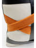 Kare Kissen "Ring Of Fire" in Weiß/ Schwarz/ Orange - (L)50 x (B)30 cm
