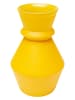 Kare Wazon "Gina" w kolorze żółtym - wys. 25 x Ø 16 cm