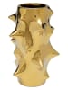 Kare Vaas "Pointy" goudkleurig - (H)25 x Ø 14,5 cm