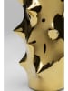 Kare Vase "Pointy" in Gold - (H)25 x Ø 14,5 cm