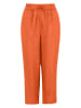 FYNCH-HATTON Leinen-Hose in Orange