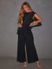 LA Angels Jumpsuit in Schwarz