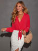 LA Angels Bluse in Rot