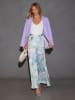 LA Angels Marlenehose in Hellblau/ Flieder