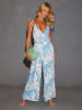 LA Angels Jumpsuit lichtblauw/crème