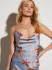 LA Angels Kleid in Hellblau/ Braun