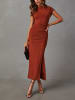 LA Angels Kleid in Cognac