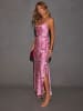 LA Angels Kleid in Pink/ Creme