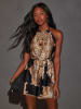 LA Angels Jumpsuit zwart/bruin