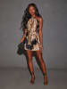 LA Angels Jumpsuit zwart/bruin