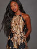LA Angels Jumpsuit zwart/bruin