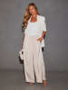 LA Angels Marlenehose in Champagner
