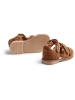 Wheat Leder-Halbsandalen in Braun