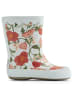 Wheat Gummistiefel in Hellblau/ Rot