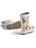 Wheat Gummistiefel in Hellblau/ Rot
